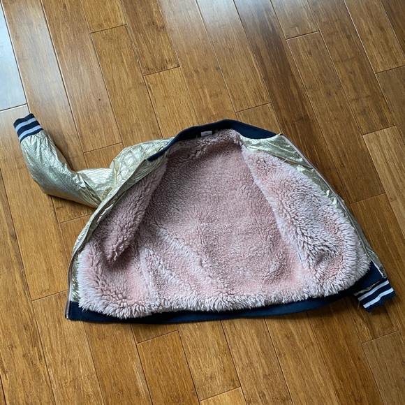 egg Girls Bomber Jacket with Banded Waist - Picture 5 of 5